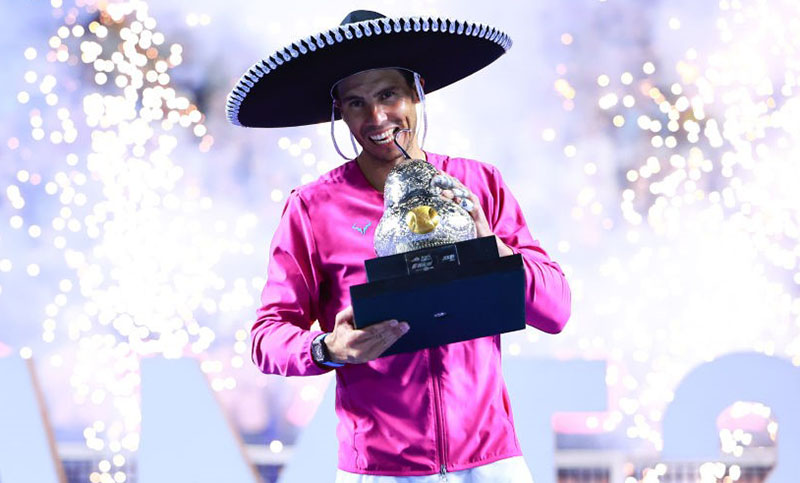 Rafa Nadal se quedó con el ATP de Acapulco