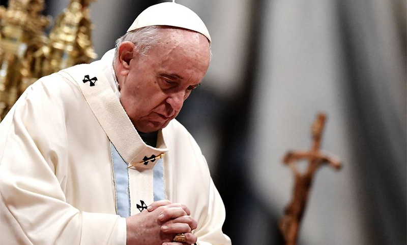 El Papa Francisco llamó al presidente ucraniano y le expresó su «profundo dolor» por el ataque ruso