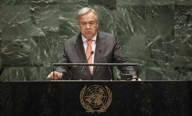 El jefe de la ONU le pidió a Putin «en nombre de la humanidad» que sus tropas vuelvan a Rusia