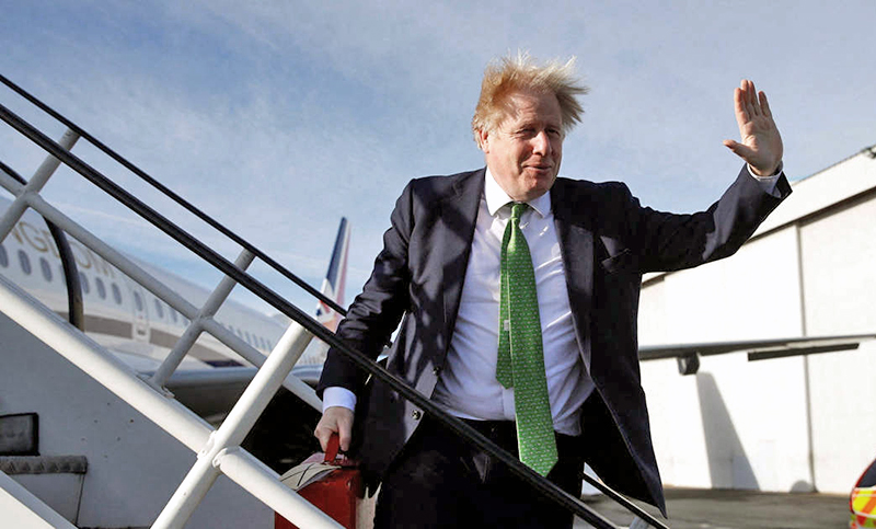 Boris Johnson viaja a Kiev en demostración de apoyo a Ucrania