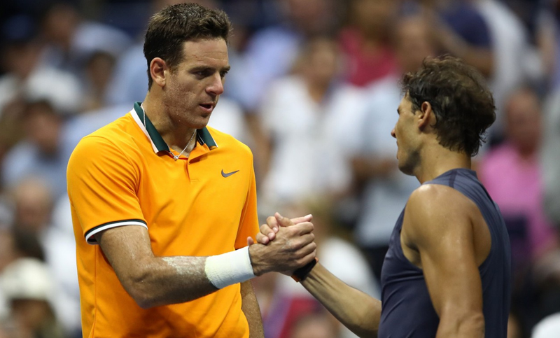 Nadal elogió a Del Potro y lamentó «todo lo que ha tenido que pasar durante su carrera»