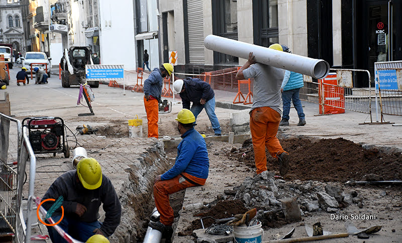 La construcción creció casi el doble que la industria en 2021