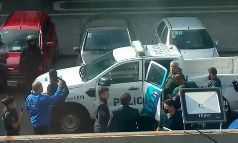 Tras la detención, ordenaron liberar al “Pata” Medina tras un enfrentamiento con un sector de la Uocra
