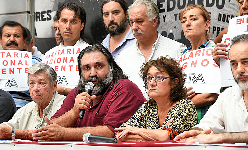 Ctera concurrirá a una reunión por la paritaria nacional docente con varios temas en carpeta
