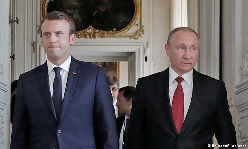Rusia no espera avances decisivos de la reunión entre Putin y Macron en torno a Ucrania