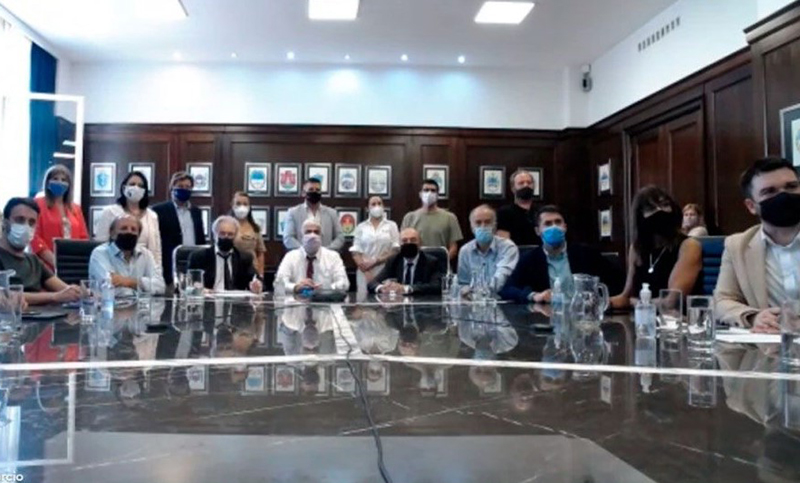Inquilinos agrupados de Rosario llevaron sus inquietudes al Secretario del Comercio Interior