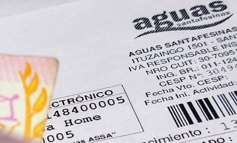 El Gobierno provincial autorizó a Aguas Santafesinas a aumentar el 60% la tarifa
