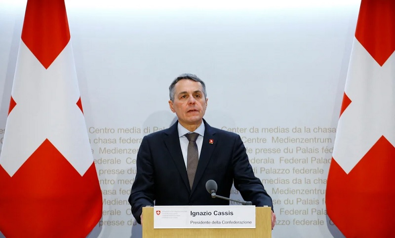 Japón y Suiza se suman a las sanciones contra Rusia por sus acciones militares sobre Ucrania