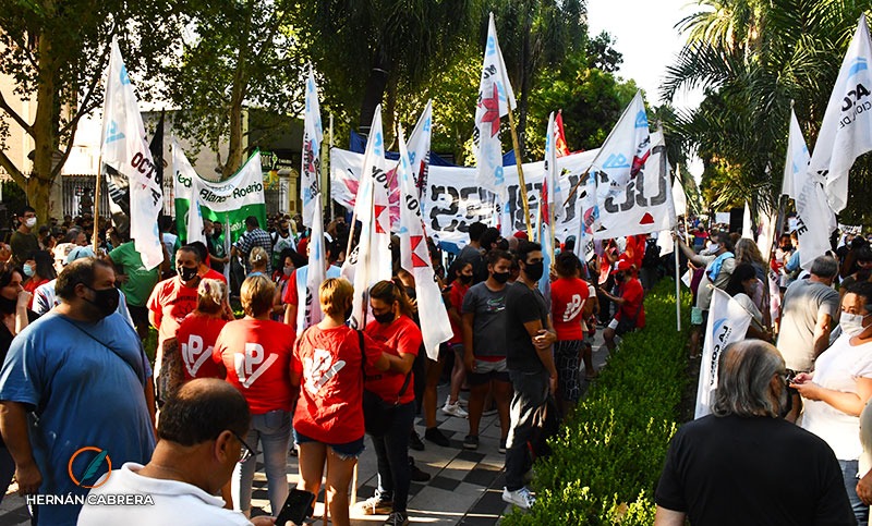 Manifestación frente a Tribunales Federales por la «democratización de la Justicia»