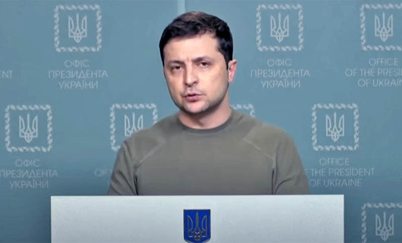 Dramático lamento del presidente de Ucrania: “Estamos solos para defender a nuestro Estado”