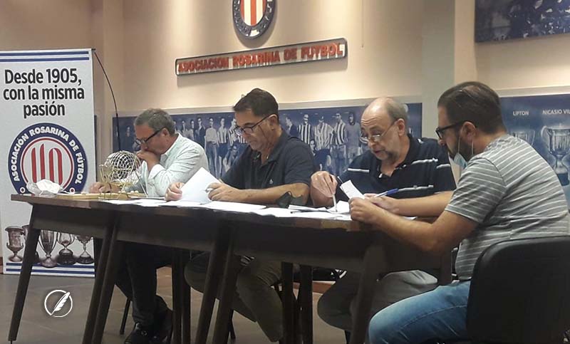 La Rosarina sorteó los torneos de Primera División