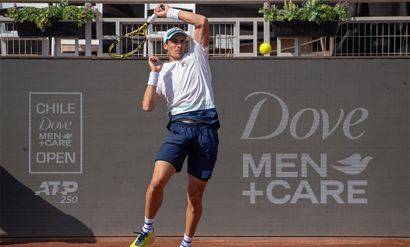 Facundo Bagnis va en busca de los cuartos de final en Santiago de Chile