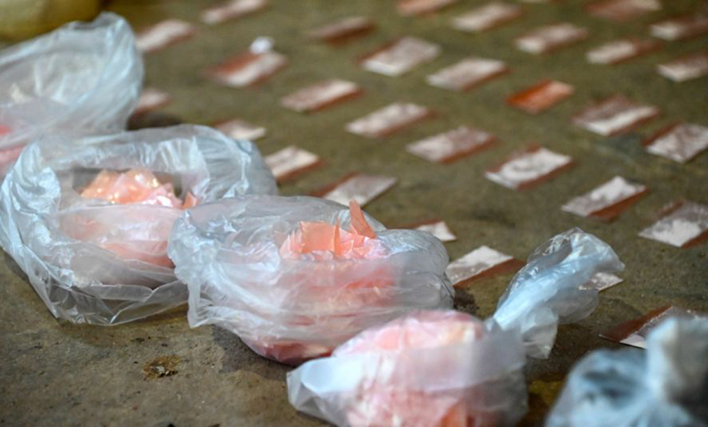 Detectan un derivado del fentanilo en las muestras de cocaína adulterada