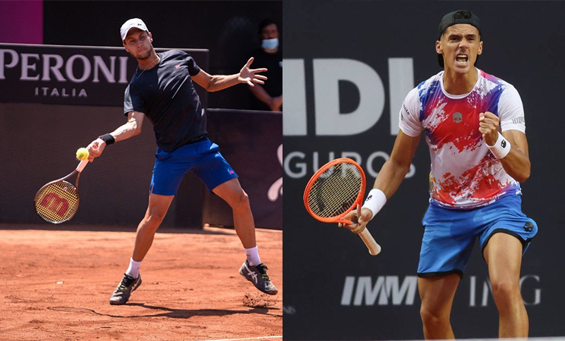 Doble debut rosarino en el ATP de Chile