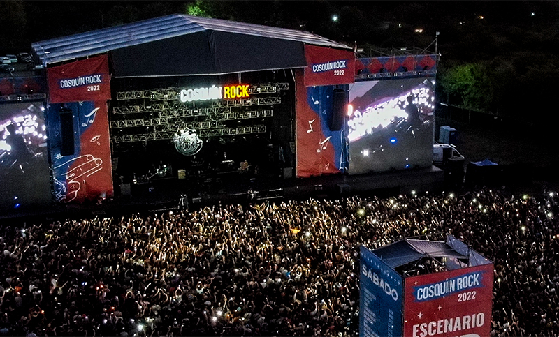 La Mona Jiménez cerró a lo grande una nueva edición del Cosquín Rock