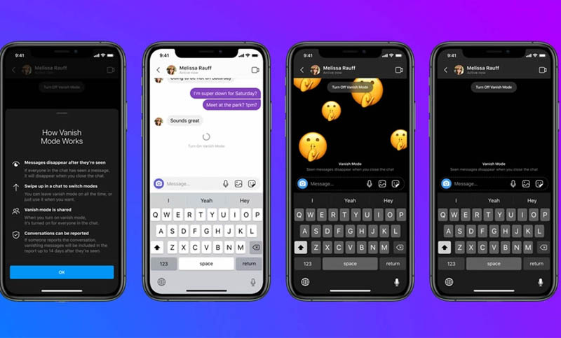 Facebook Messenger avisará a los usuarios que quieran hacer captura de pantalla en modo «Vanish»