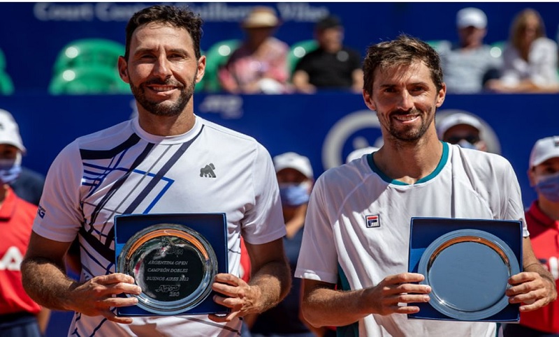 Molteni y González son los campeones en dobles del Argentina Open