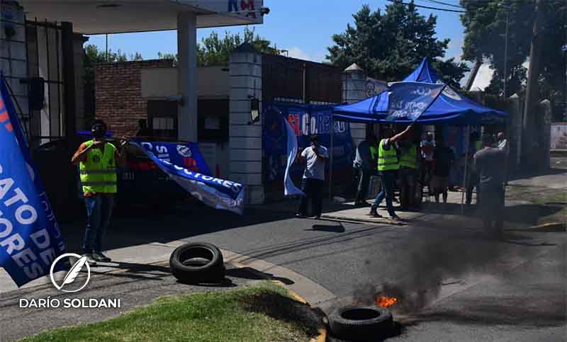 El sindicato de Conductores se movilizó contra la empresa Nuevo Central Argentino