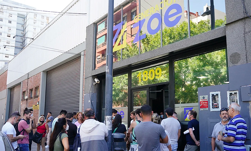 Ahorristas de Generación Zoe se agolparon en la sede central para reclamar su dinero