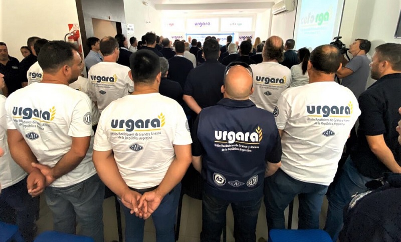 Recibidores de granos pararán este lunes en reclamo de un bono adeudado de 2021