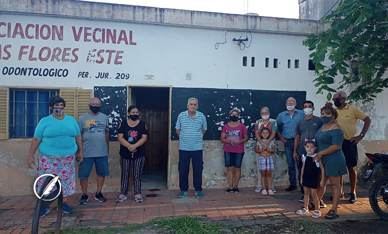 Luego de dos años, Las Flores Oeste recuperó su vecinal