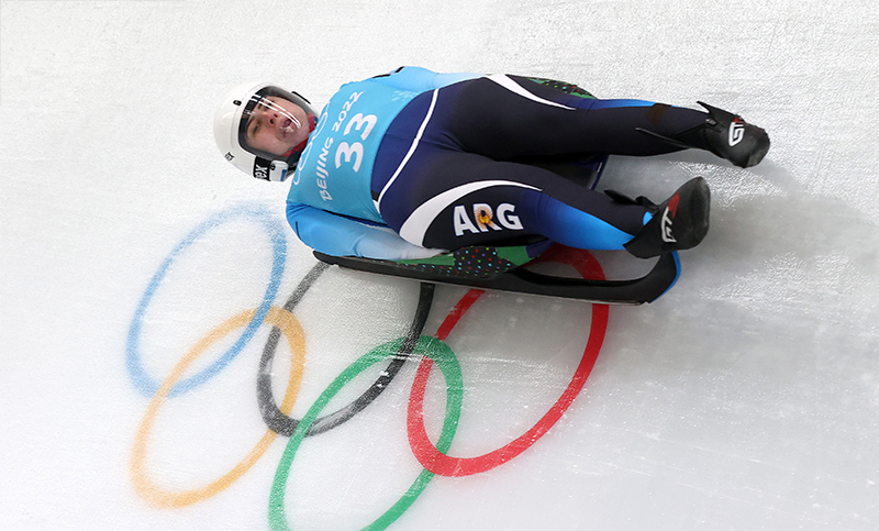 Luge: el deporte de invierno que hoy cuenta con una atleta argentina con doble participación olímpica