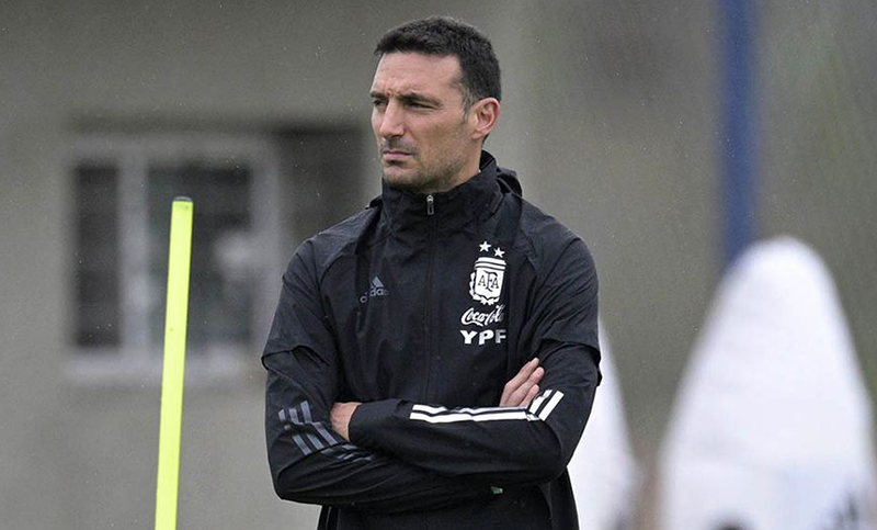 Lionel Scaloni se mostró confiado en la previa del sorteo del Mundial