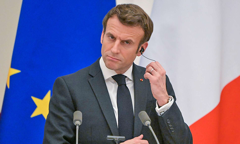 Macron anuncia un «cheque alimentario» contra inflación desatada por la invasión de Ucrania