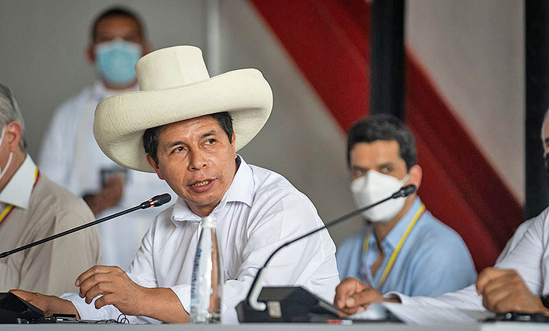 El Congreso de Perú aceptó debatir la destitución del presidente Castillo