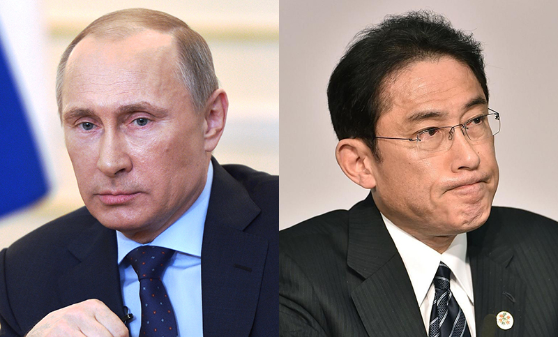 Japón protestó porque Rusia abandonó las negociaciones de paz bilaterales por su apoyo a Ucrania