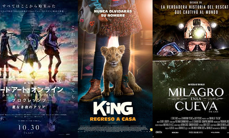 Jueves de estrenos: un cachorro de león, una historia real en una cueva y animé del bueno