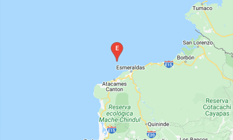 Al menos un muerto y un herido por un sismo frente a la costa de Ecuador
