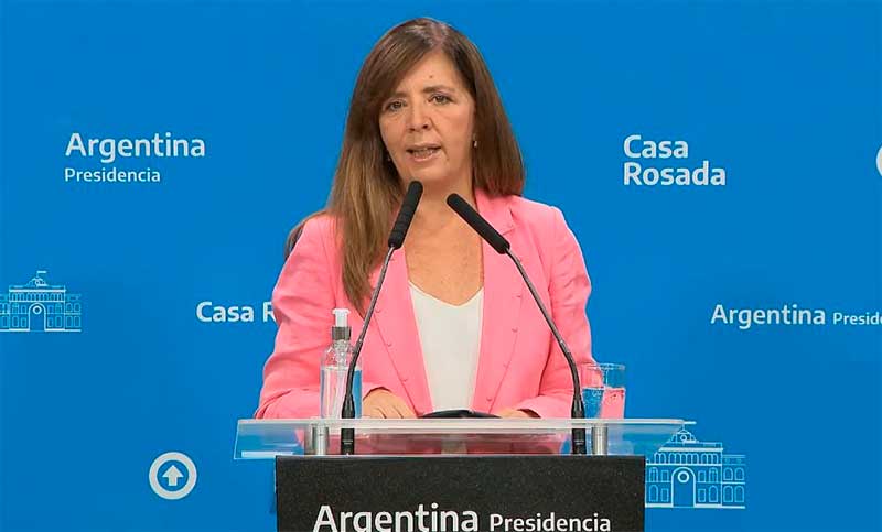 Gabriela Cerruti: «El Gobierno nacional no va a sitiar Rosario, es anticonstitucional”