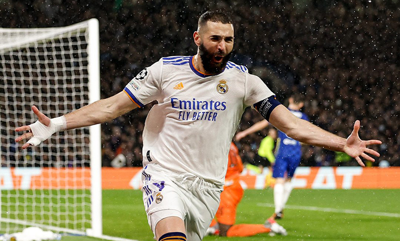 El indomable Benzema fue clave para el triunfo del Real Madrid sobre Chelsea
