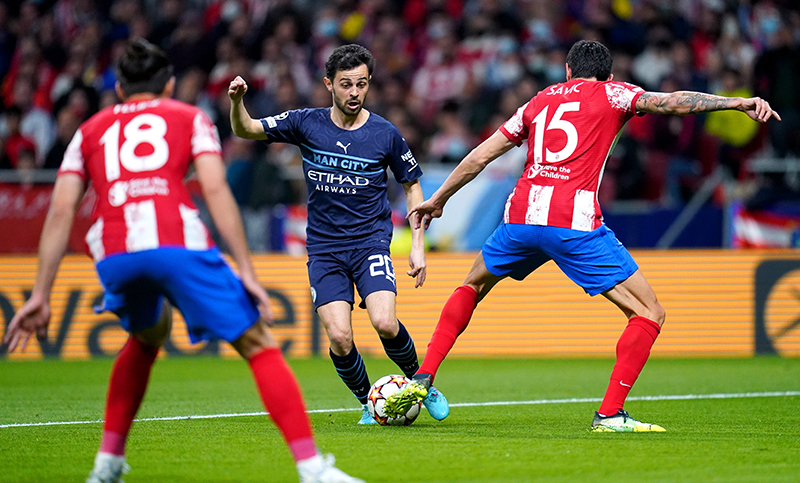 Manchester City eliminó a Atlético Madrid y jugará las semis de la Champions