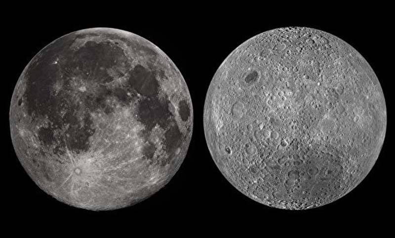 Por qué los lados frontal y posterior de la luna son tan diferentes