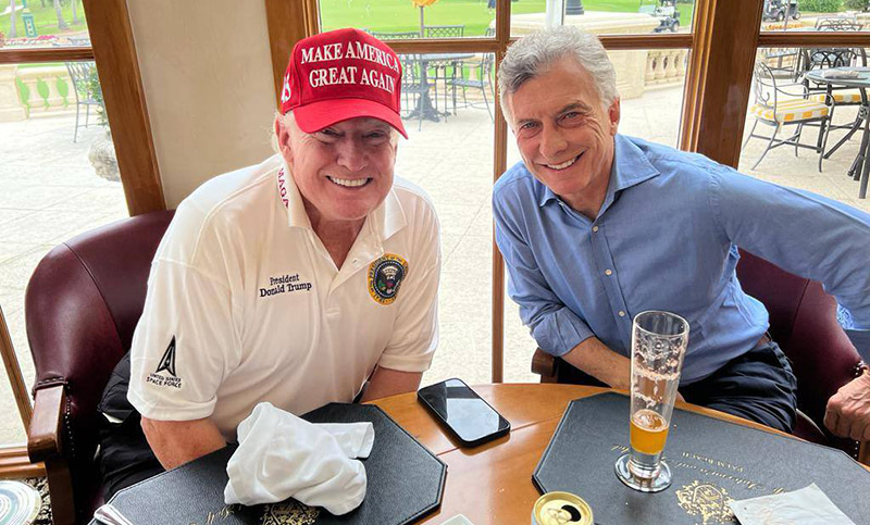Macri visitó a Trump y analizaron la relación entre Argentina y Estados Unidos