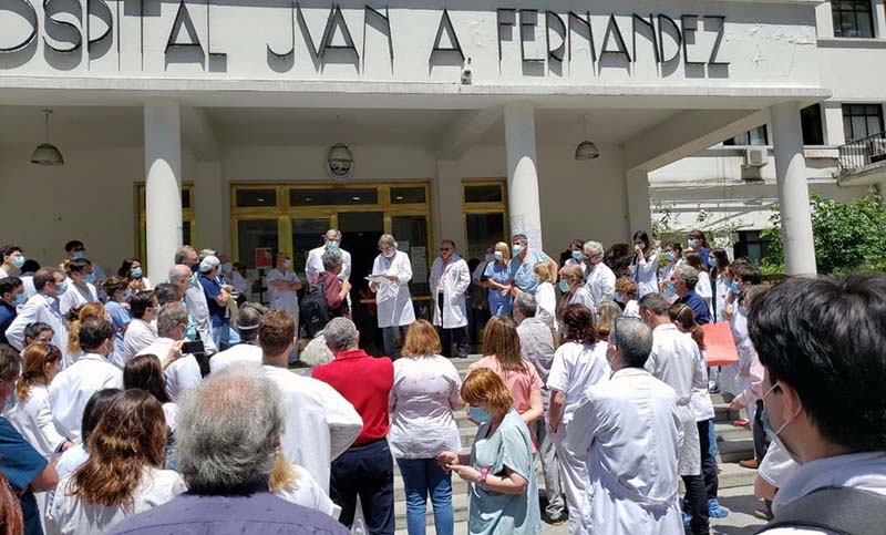 Médicos y enfermeros porteños paran 36 horas por «un aumento salarial acorde a la inflación»