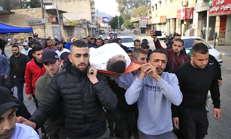 Un adolescente palestino murió tras recibir un disparo con bala expansiva de soldados israelíes