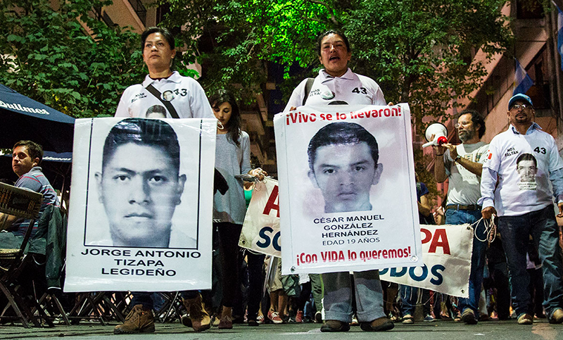 Ayotzinapa: un informe revela que la Marina mexicana falsificó pruebas de la escena del crimen