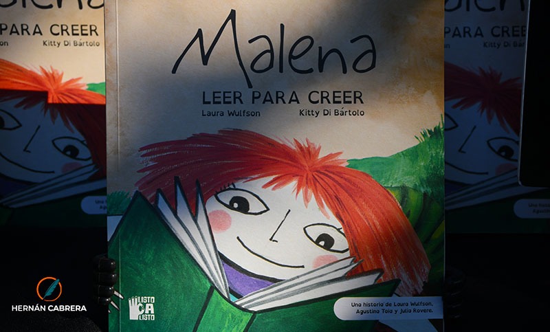 La productora rosarina Kashimá presentó el libro Malena-Leer para Creer