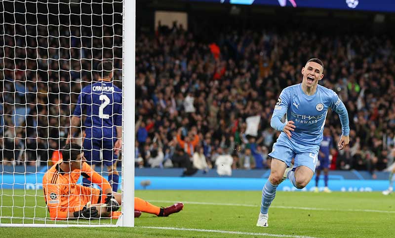 Manchester City venció al Real Madrid y sueña con la final de la Champions