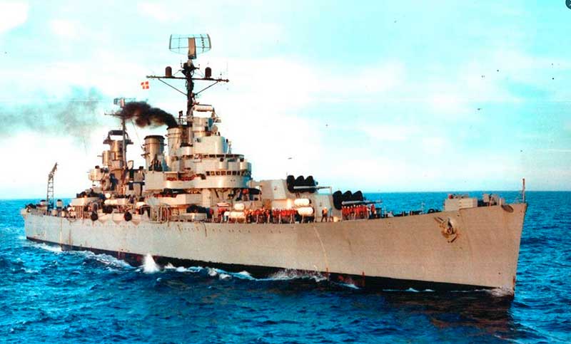Rindieron homenaje a los caídos del Crucero General Belgrano