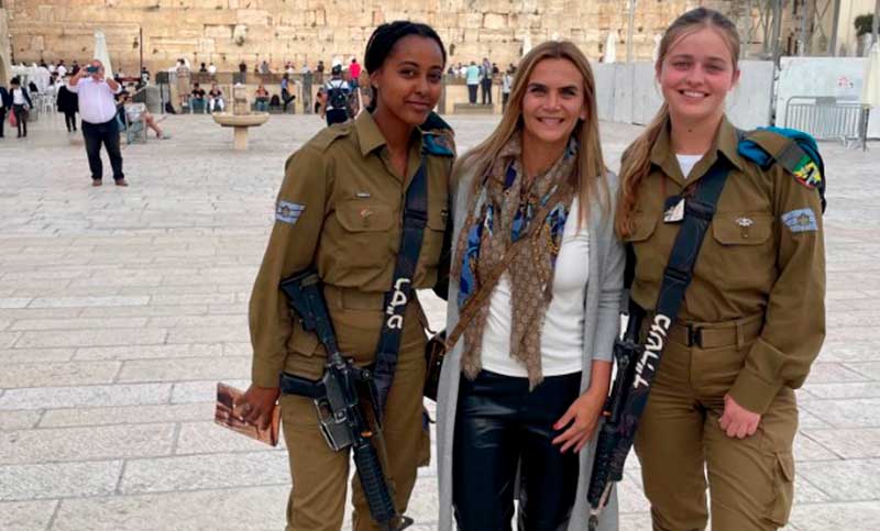 Amalia Granata pidió la vuelta del servicio militar obligatorio