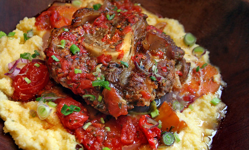 Polenta con ossobuco