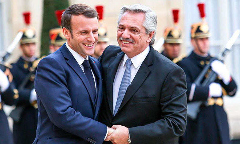 El presidente pisó suelo argentino luego de la gira por España, Alemania y Francia