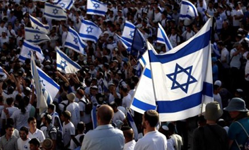 Cánticos racistas y enfrentamientos en una marcha en Ciudad Vieja por el Día de Jerusalén