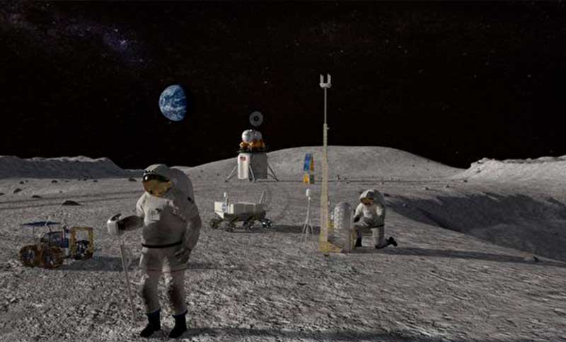 ¿Pueden los astronautas beber agua en la Luna?