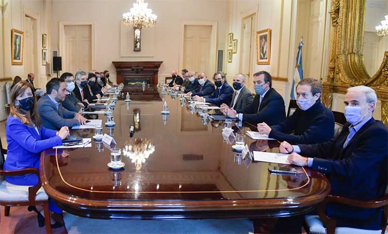 Manzur encabeza reunión de Gabinete en medio de las tensiones internas en el Frente de Todos