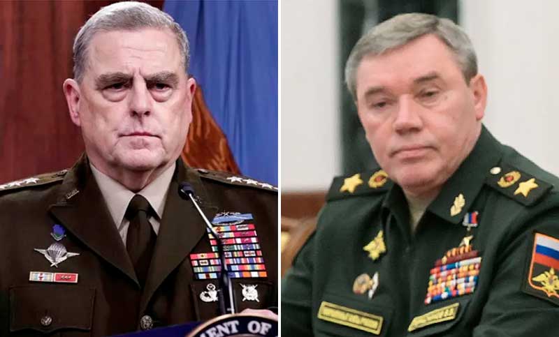 Altos mandos militares de Rusia y Estados Unidos hablaron por primera vez desde inicio de la invasión a Ucrania